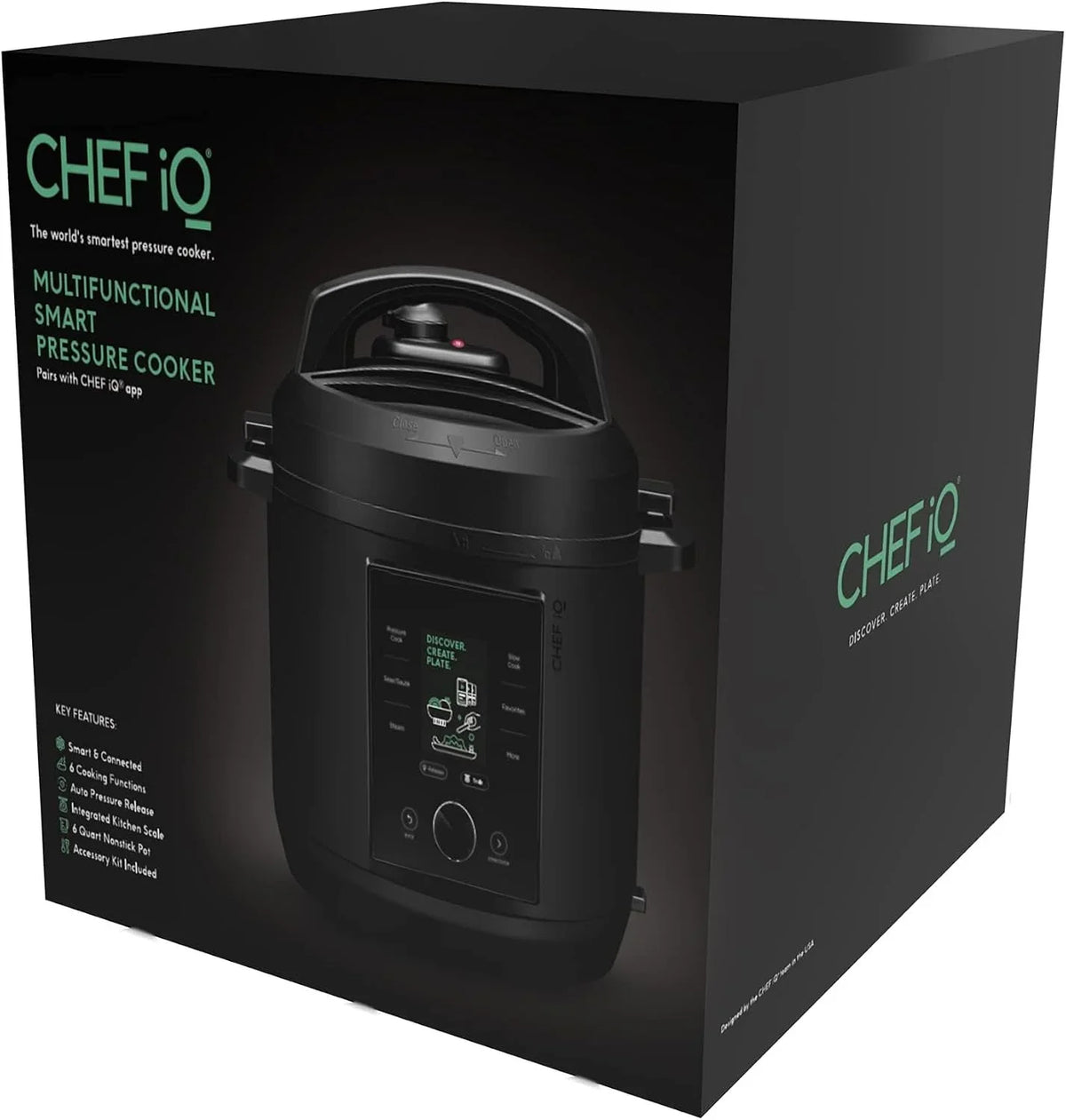 chef-iq-smart-pressure-cooker-with-wifi-and-built-in-scale-easy-to-use-10-in-1-multicooker-with-500-guided-recipes-rice-cooker-slow-cooker-instant-meals-for-foodies-6-quart-family-size
