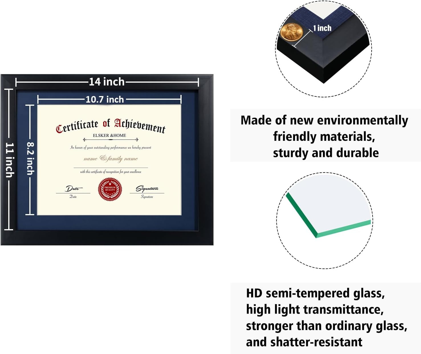 certificate-frames-8-5-x-11-black-fits-diploma-8-5-x-11-with-blue-mat-or-11x14-without-mat-shatter-resistant-glass-document-degree-picture-award-frame-for-tabletop-or-wall-display