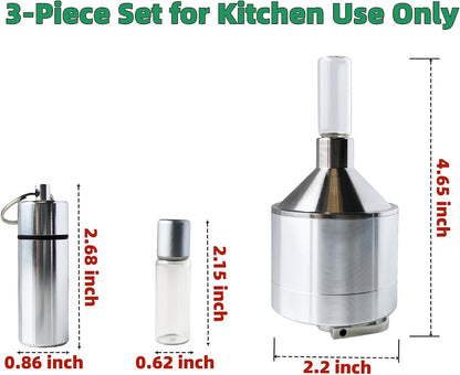 Spice Grinder【Silver】For Kitchen Use Only4