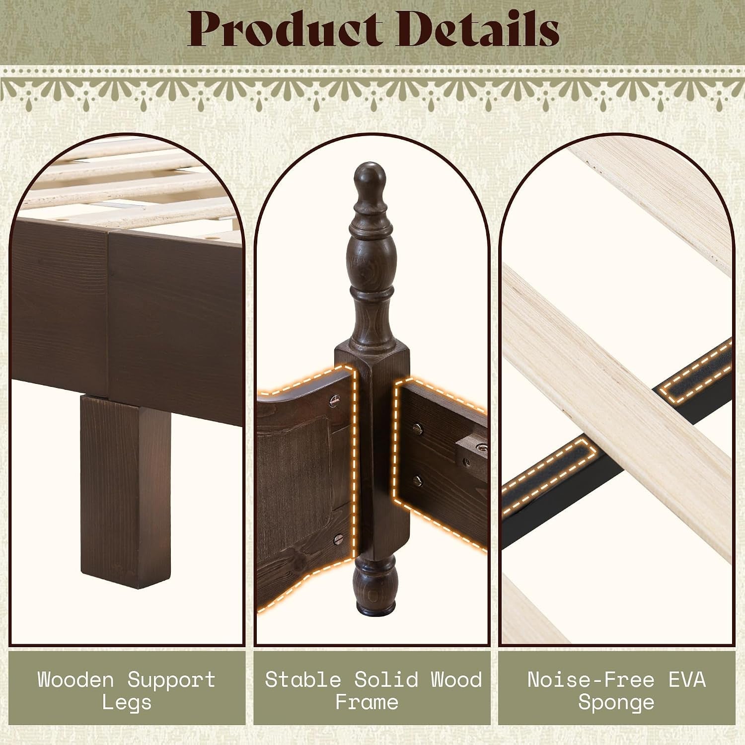 queen-solid-wood-poster-bed-with-arched-headboard-dark-walnut