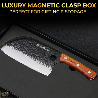 Serbian Chef Knife Vegetable Chopper Meat Cutting Kitchen Knife Food Prep8