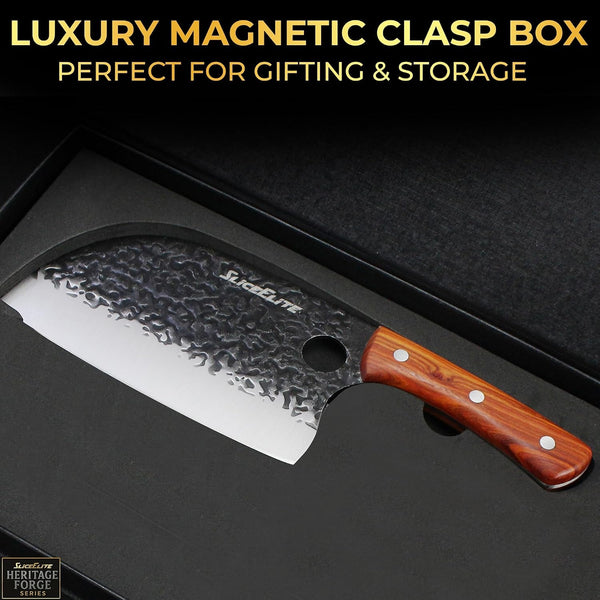 Serbian Chef Knife Vegetable Chopper Meat Cutting Kitchen Knife Food Prep8