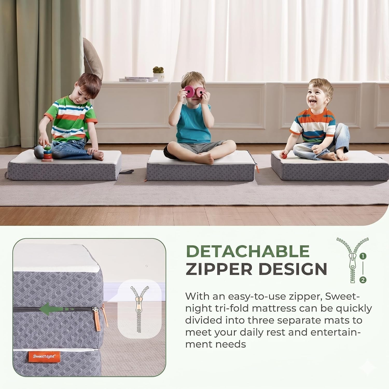 single-tri-folding-mattress-topper-4-inch-medium-firm-portable-foldable-mattress-with-washable-cover-non-slip-base-ideal-for-camping-rv-and-guests-white