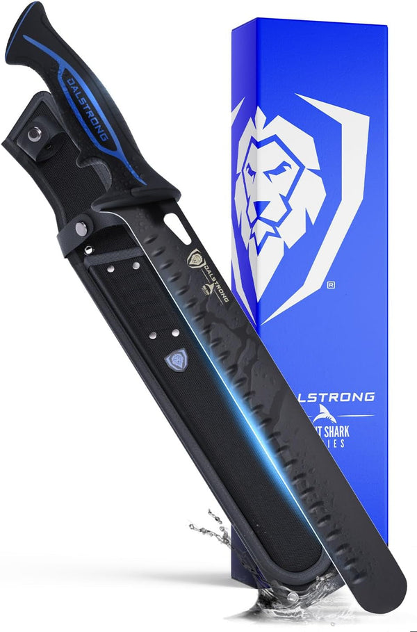 12" Slicing Knife - Titanium-Coated High Carbon Steel1