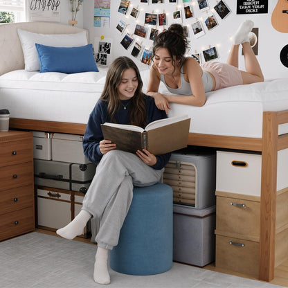Twin XL Mattress Topper for College Dorm, Thick Pillow Top Bed Pad | Extra Long Twin Mattress Pad with Deep Pocket, Plush College Dorm Room Essential for Girls & Guys, Ideal for Back to School6