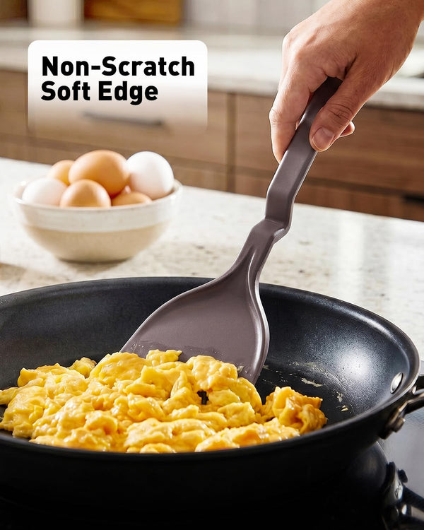 4-Pack Silicone Cooking Utensils Set, V-Hover, Stackable, Nonstick7