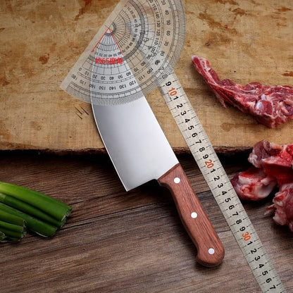 Meat Cleaver, 8 Inch Stainless Steel Slaughter House Butcher Knife Pork Sheep Knives Chef Cutter Barbecue Slicing Knives5