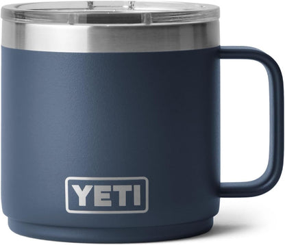 Rambler 14 Oz Ceramic Lined Stackable Mug, Navy1