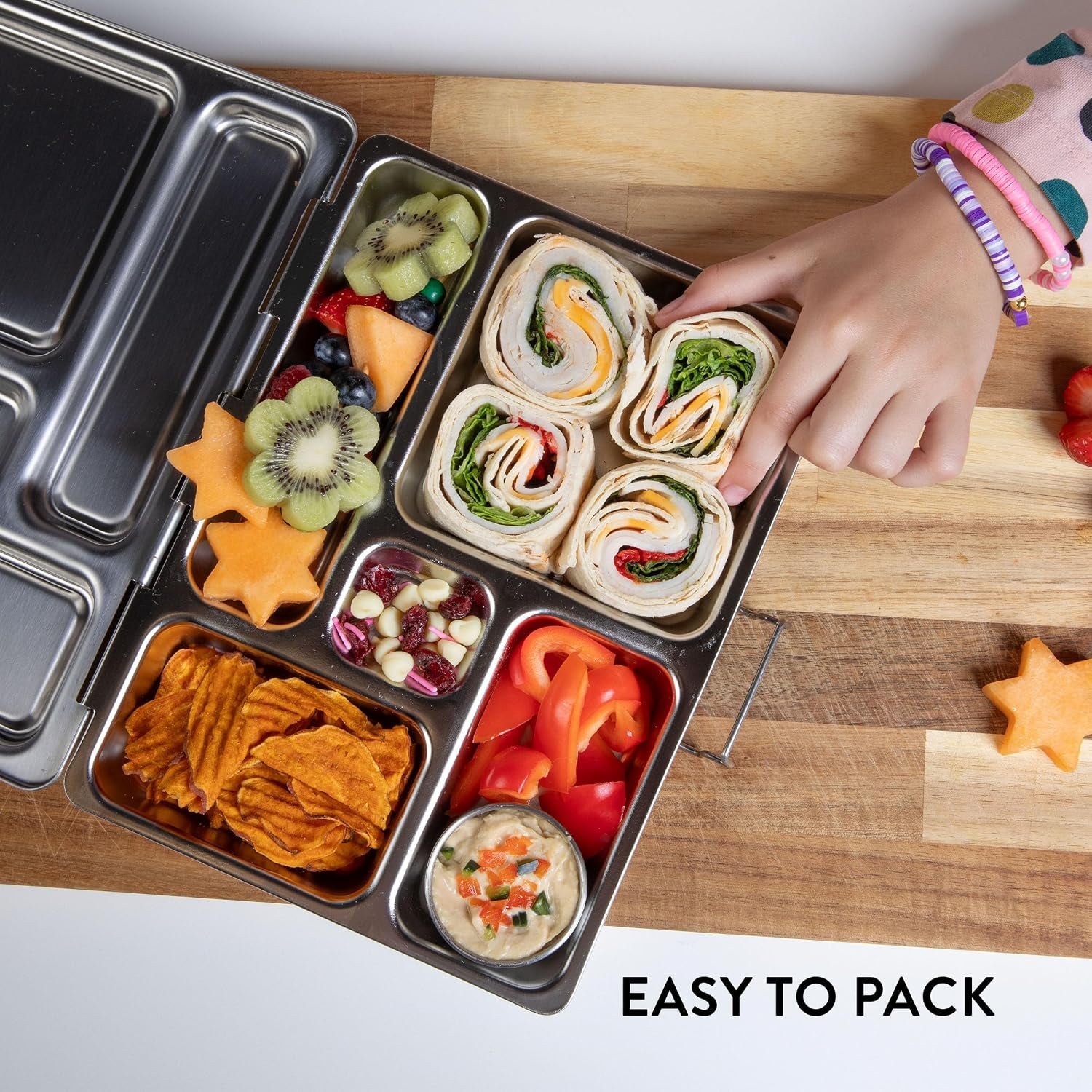 rover-stainless-steel-bento-box-style-lunch-box-for-kids-with-5-compartments-durable-dishwasher-safe-and-bpa-free-food-container