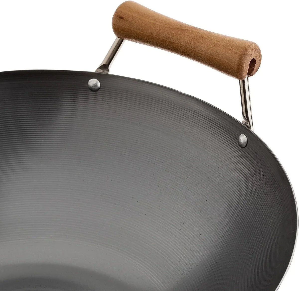 joyce-chen-classic-series-14-inch-uncoated-carbon-steel-wok-set-with-lid-and-birch-handles-4-pieces