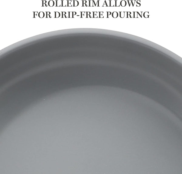 Delaroux 10 Piece Stainless Steel Pots and Pans Kitchen Cookware Set W/Pfas Free Premium Nonstick Ceramic Interior5