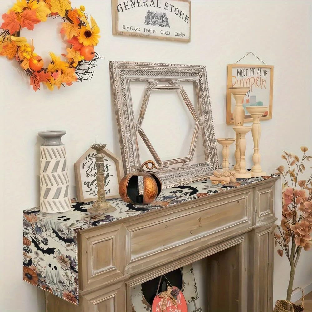 halloween-ghost-pumpkin-bat-table-runner-cute-flower-seasonal-linen-dinning-kitchen-decor-for-holiday-home-party-decoration-13x90-inch