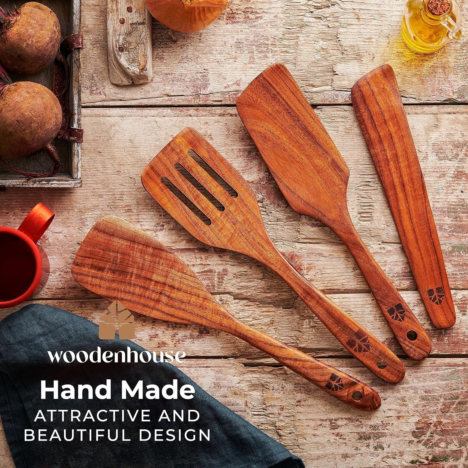 wooden-spatula-for-cooking-teak-wood-set-of-4-for-non-stick-frying-pan-includes-paddle-turner-slotted-spurtle-scraper-long-ergonomic-handles-scratch-free-design