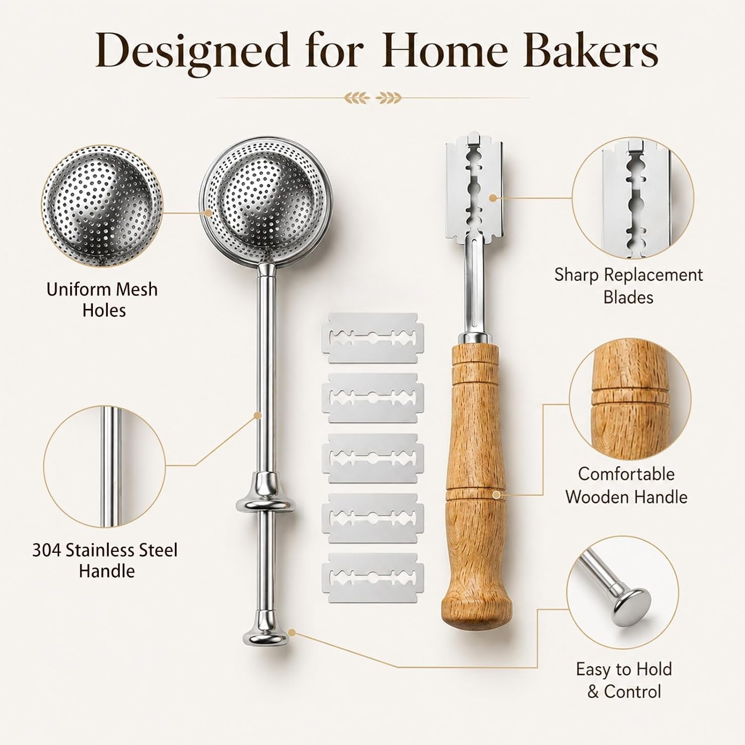 bread-lame-and-flour-duster-sets-304-stainless-steel-bread-scoring-tool