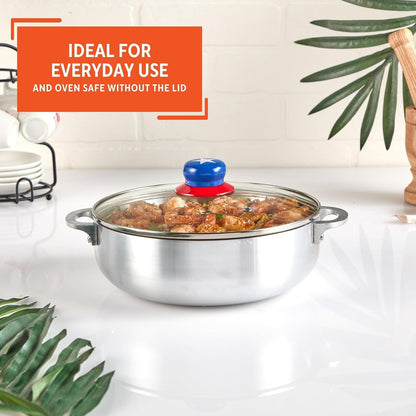 3.2 Qt Boricua Polished Aluminum Caldero with Glass Lid | Boriqua Inspired Design, Ideal for Rice and Stews, Great for Daily Hispanic Cooking9