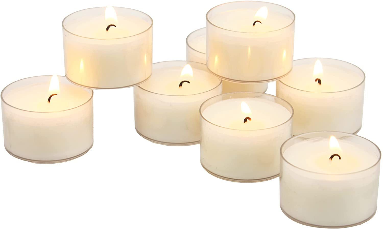 96-count-white-unscented-smokeless-long-burning-clear-cup-tea-light-candles-with-6-to-7-hour-burn-time
