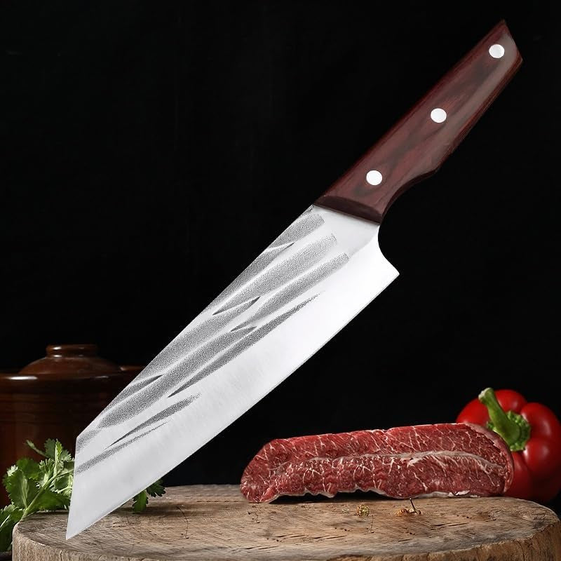 meat-cleaver-7-inch-slicing-knife-hand-forged-kitchen-knives-wooden-handle-stainless-steel-chef-butcher-fish-knives-cooking-tools
