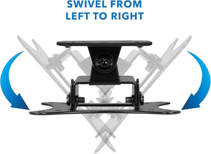 Small TV Wall Mount for 19–32 Inch Flat Screen Tvs | Tilt and Swivel TV Wall Mount | Low Profile 2.4” Design | VESA 75X75 100X100 | Single Stud Installation | 44 Lb Capacity8