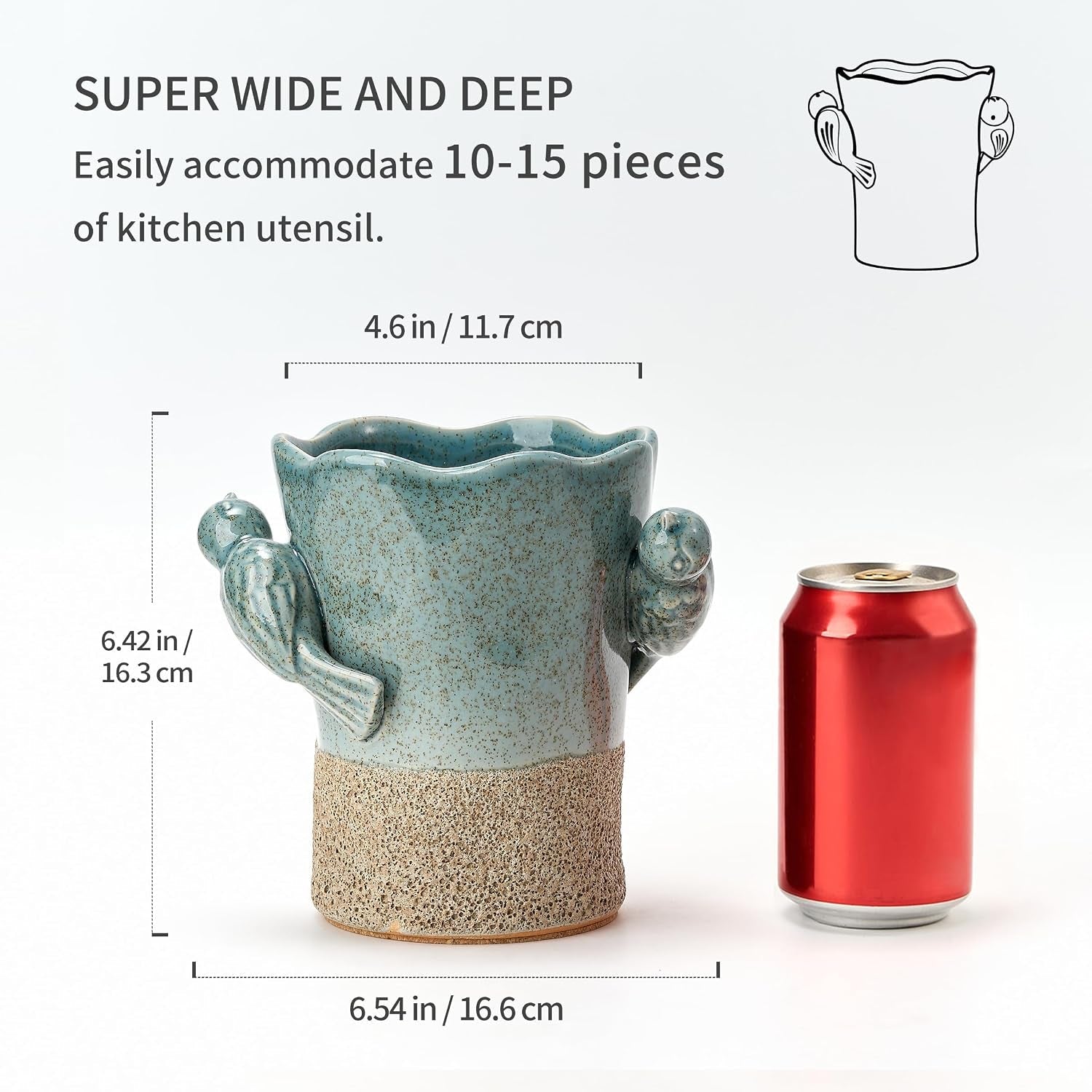 6-38-h-utensil-holder-for-kitchen-counter-modern-farmhouse-cooking-utensil-holder-and-crock-home-kitchen-decor-ceramic-utensil-organizer-for-spatula-ladle-eggbeater-rolling-pin-blue-and-brown