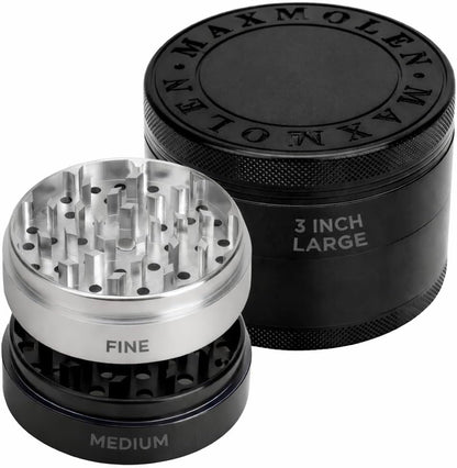 Large Manual Kitchen Spice & Seasoning Grinder, Dual Grind Plates for Fine & Medium Seasoning Texture1