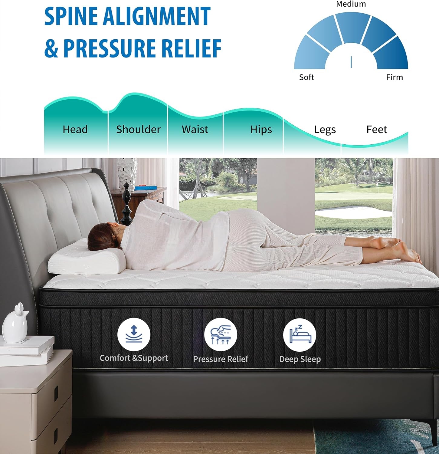 queen-mattresses-10-inch-queen-size-mattresses-in-a-box-memory-foam-hybrid-white-black-mattress-with-provide-support-and-improve-sleep-pressure-relief-medium-firm