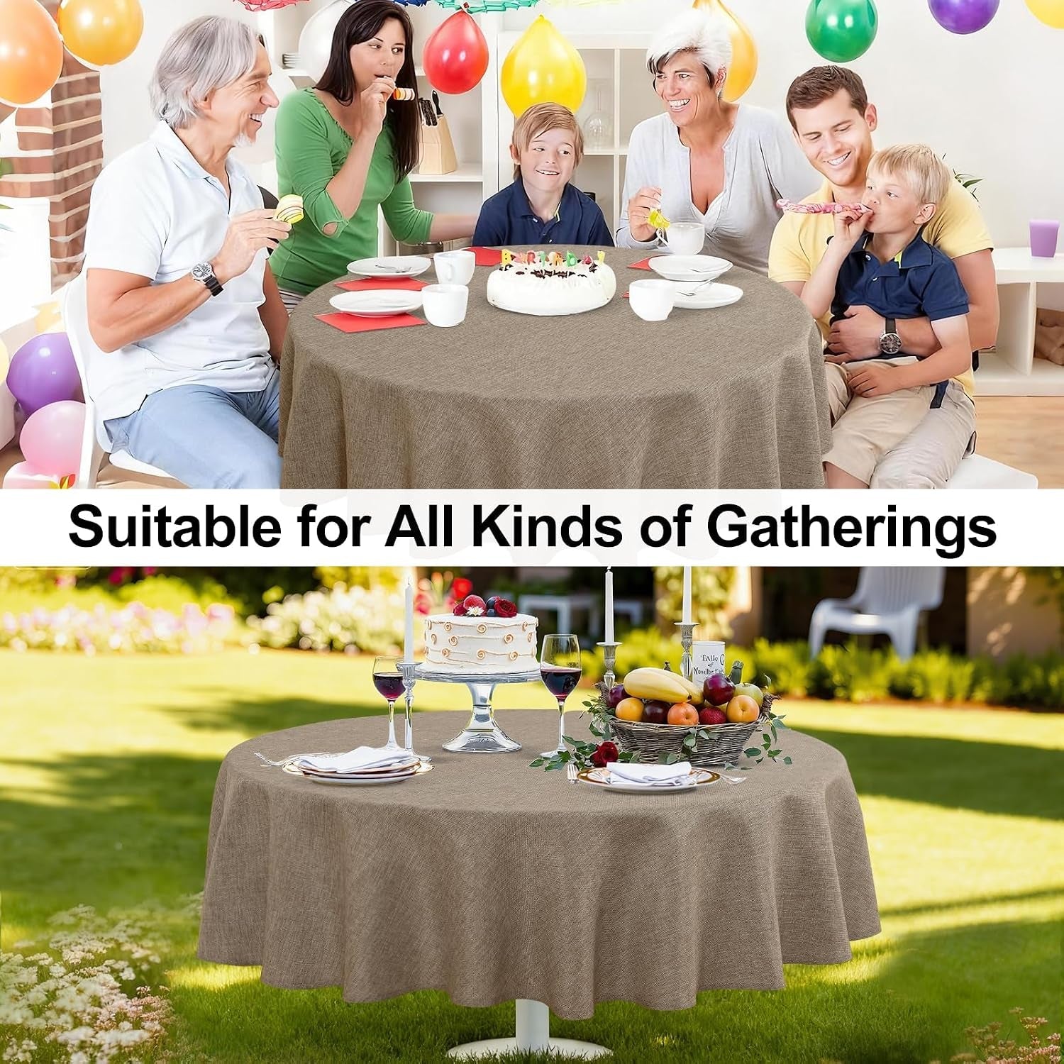 round-table-cloth-faux-linen-farmhouse-tablecloth-wrinkle-and-stain-resistant-decorative-fabric-table-cover-for-kitchen-dining-room-parties-and-camping-khaki-90-inch-round