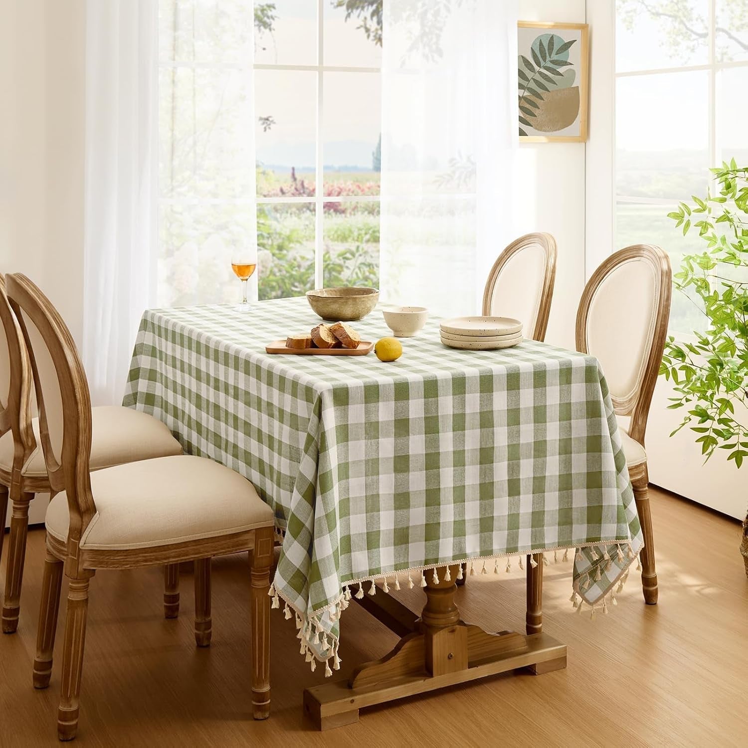 outdoor-checkered-tablecloth-linen-cotton-gingham-table-cloths-for-6-foot-rectangle-tables-with-tassel-heavy-duty-wrinkle-free-plaid-table-cover-for-picnic-camping-55-x-84-inch-sage