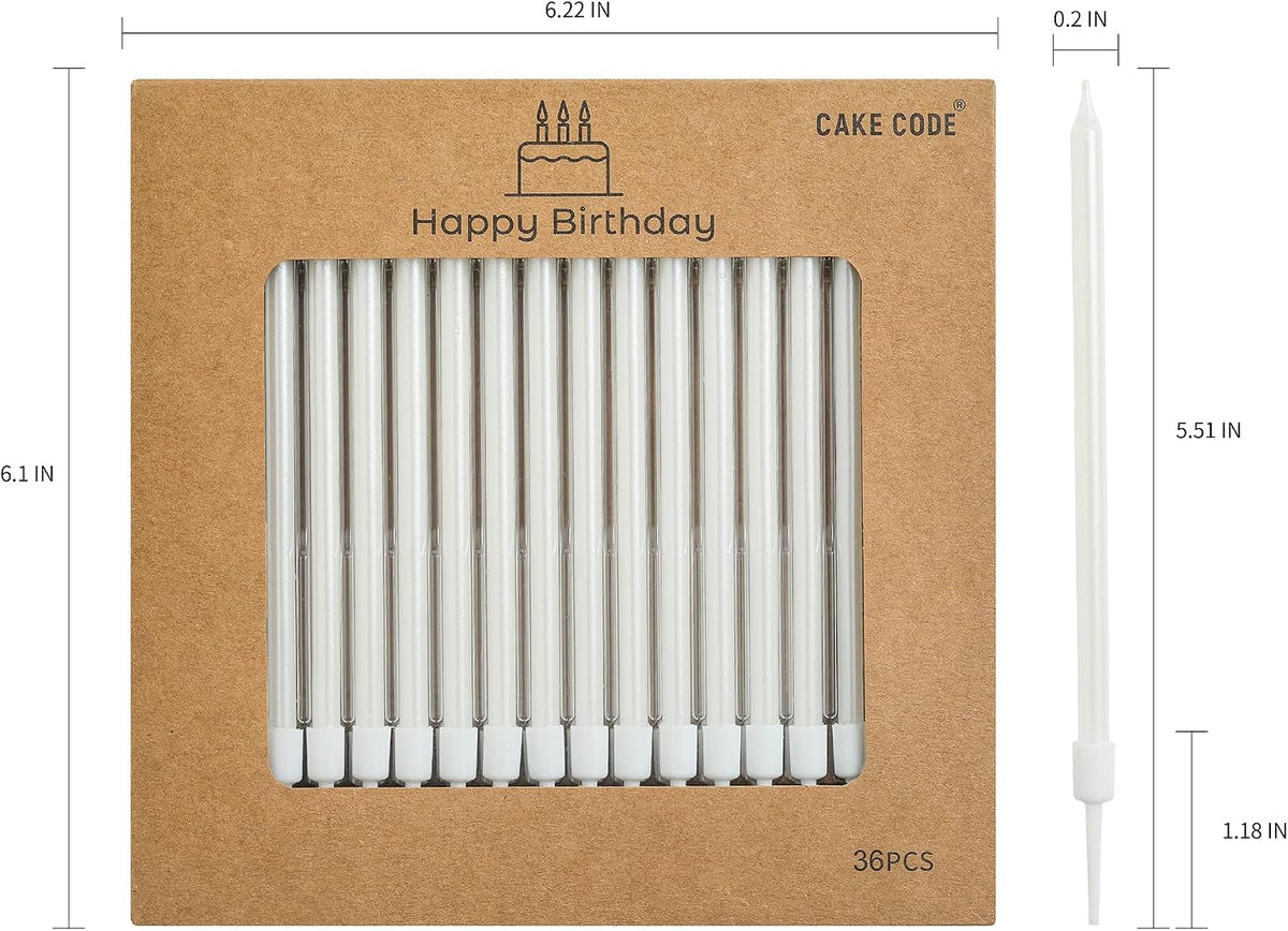 36-count-pearl-white-long-thin-birthday-candles-cake-candles-birthday-parties-wedding-decorations-party-candles