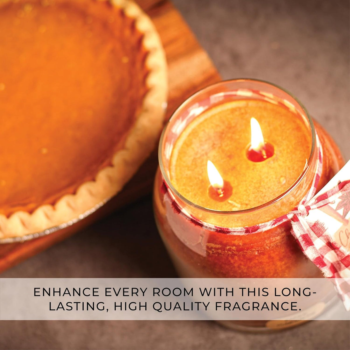 papas-pumpkin-pie-34oz-papa-scented-candle-jar-with-lid-keepers-of-the-light-155-hours-of-burn-time-gift-for-women-brown