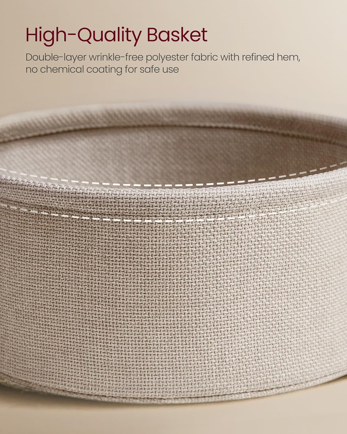 vasagle-lilea-collection-small-round-side-end-table-modern-nightstand-with-fabric-basket-matte-white-and-camel-brown-ulet223w10