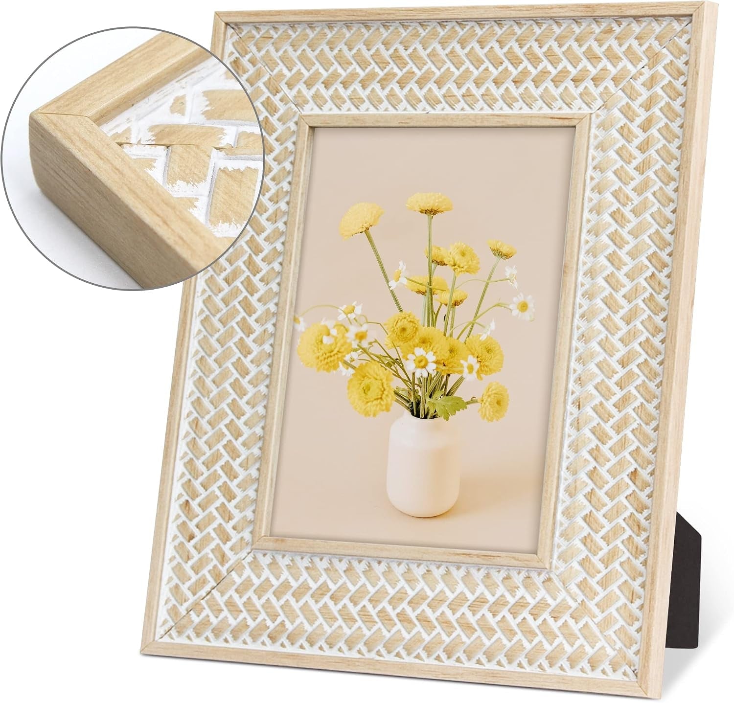 boho-5x7-picture-frame-rattan-photo-frame-set-of-2