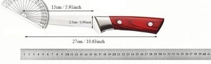 Meat Cleaver, Boning Knives Cutting Butcher Knife Stainless Steel Ultra-Sharp Slicing Chef Utility Kitchen Knives(01)3