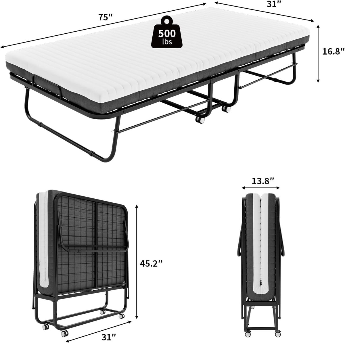 folding-bed-with-mattress-foldable-roll-away-bed-for-adults-75x31-portable-fold-up-guest-beds-with-5-inch-mattress-include-memory-foam-space-saving-extra-beds-metal-frame