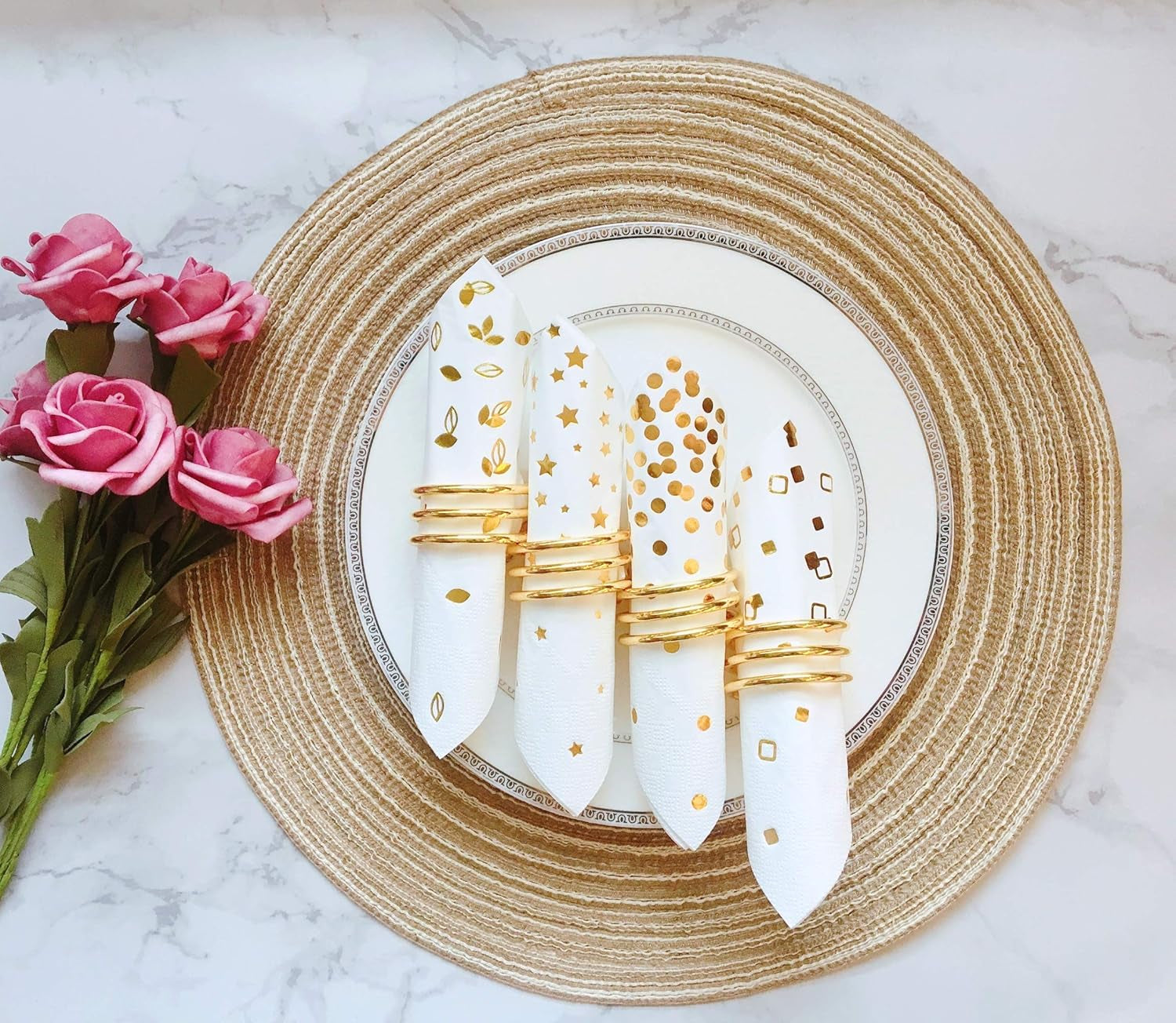 100-pk-gold-napkins-4-assorted-designs-3-ply-cocktail-napkins-folded-5-x-5-inches-bar-napkins-disposable-party-napkins-paper-napkins-dinner-for-wedding-baby-shower-birthday-graduation-2023
