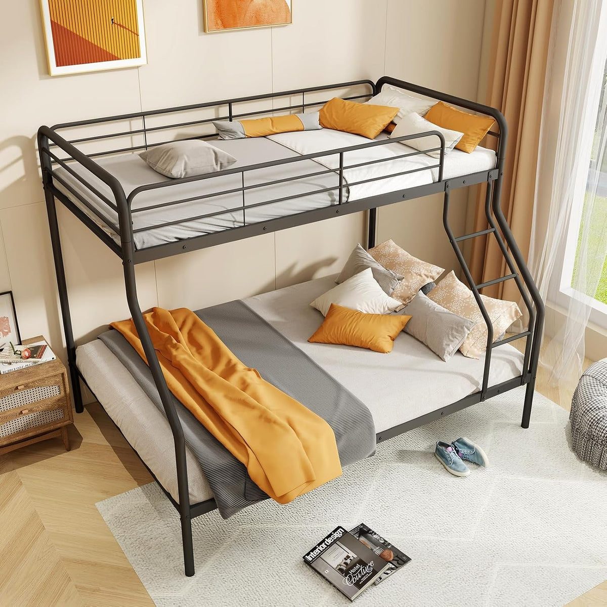 metal-bunk-beds-twin-over-full-size-heavy-duty-bunk-bed-for-teens-adults-with-ladder-guardrails-space-saving-metal-bunk-bed-for-dorm-bedroom-apartment-no-box-spring-needed-black