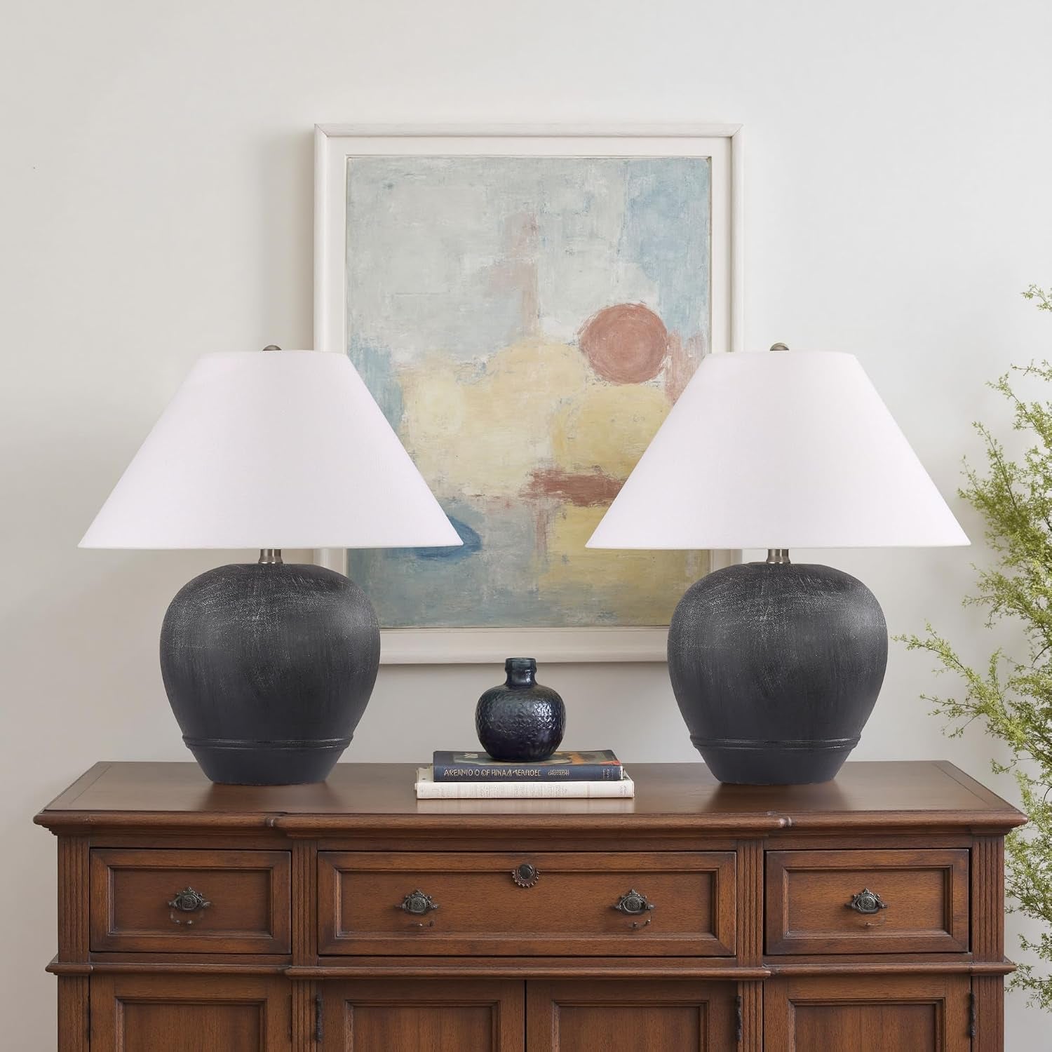 21-large-gray-base-ceramic-basin-table-lamp-set-of-2-for-bedroom-living-room-dining-room-office-white-shade-white-smudged-black-base