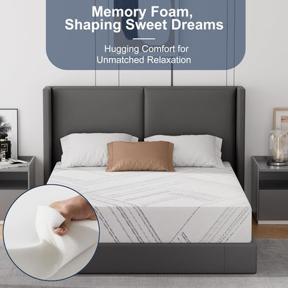 12 Inch Twin Memory Foam Mattress in a Box, Medium Firm Gel Foam5