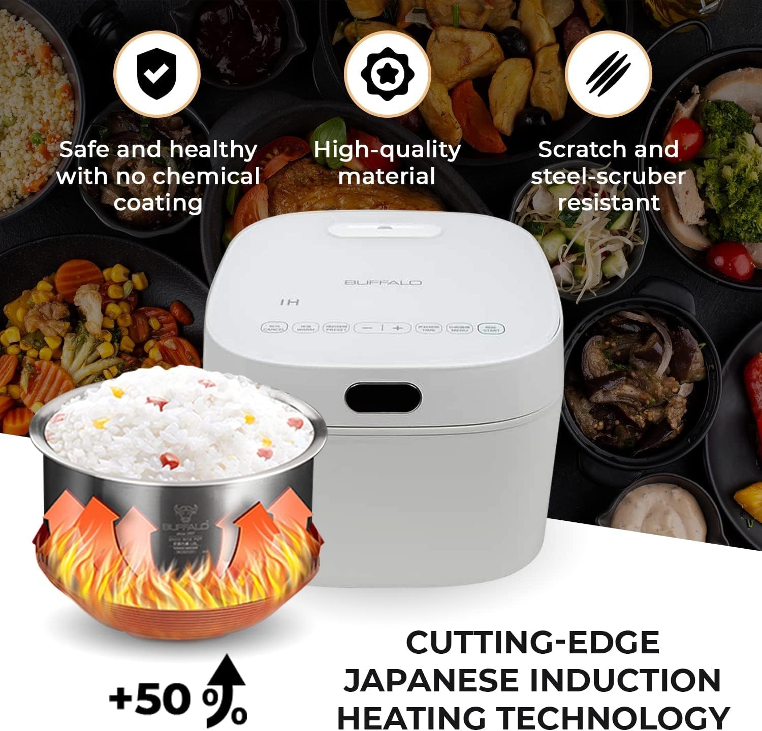 smart-cooker-induction-heating-ih-rice-cooker-and-warmer-1-l-5-cups-of-rice-non-coating-inner-pot-efficient-multiple-function-white-5-cups-non-stick-1l-electric-rice-maker-warmer-for-white-brown-rice-grain-easy-to-clean-non-coating-inner-pot-white
