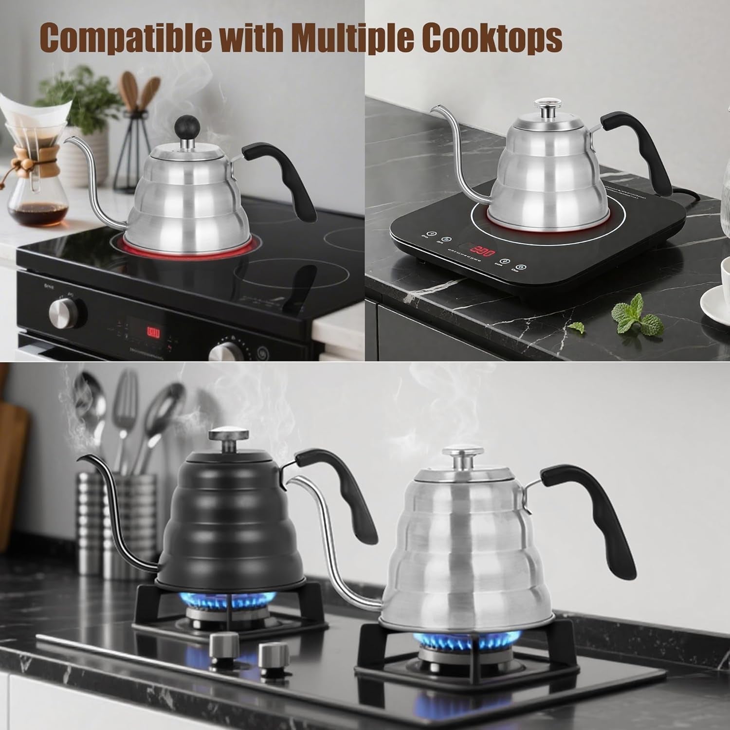 tea-kettle-with-thermometer-black-gooseneck-coffee-kettle-pot-stovetop-40oz-stovetop-tea-kettle-teapot-pour-over-kettle-1200ml-6-cup-1pack