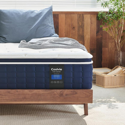 12 Inch King Size Mattress,Hybrid Mattress in a Box1