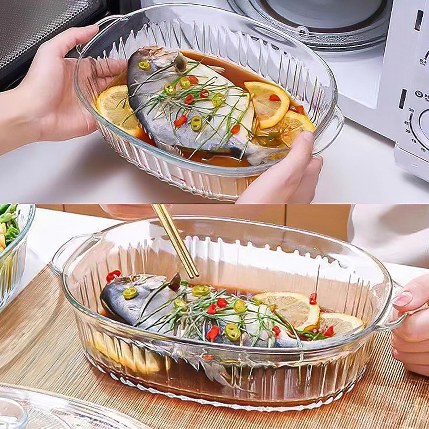 4-piece-glass-casserole-baking-dish-set-of-2-casseroles-with-glass-lids-1-9-qt-and-3-qt-baking-pans-for-lasagna-casserole-dishes-with-handles-glass-bakeware-set-microwave-oven-freezer-dishwasher-bpa-free
