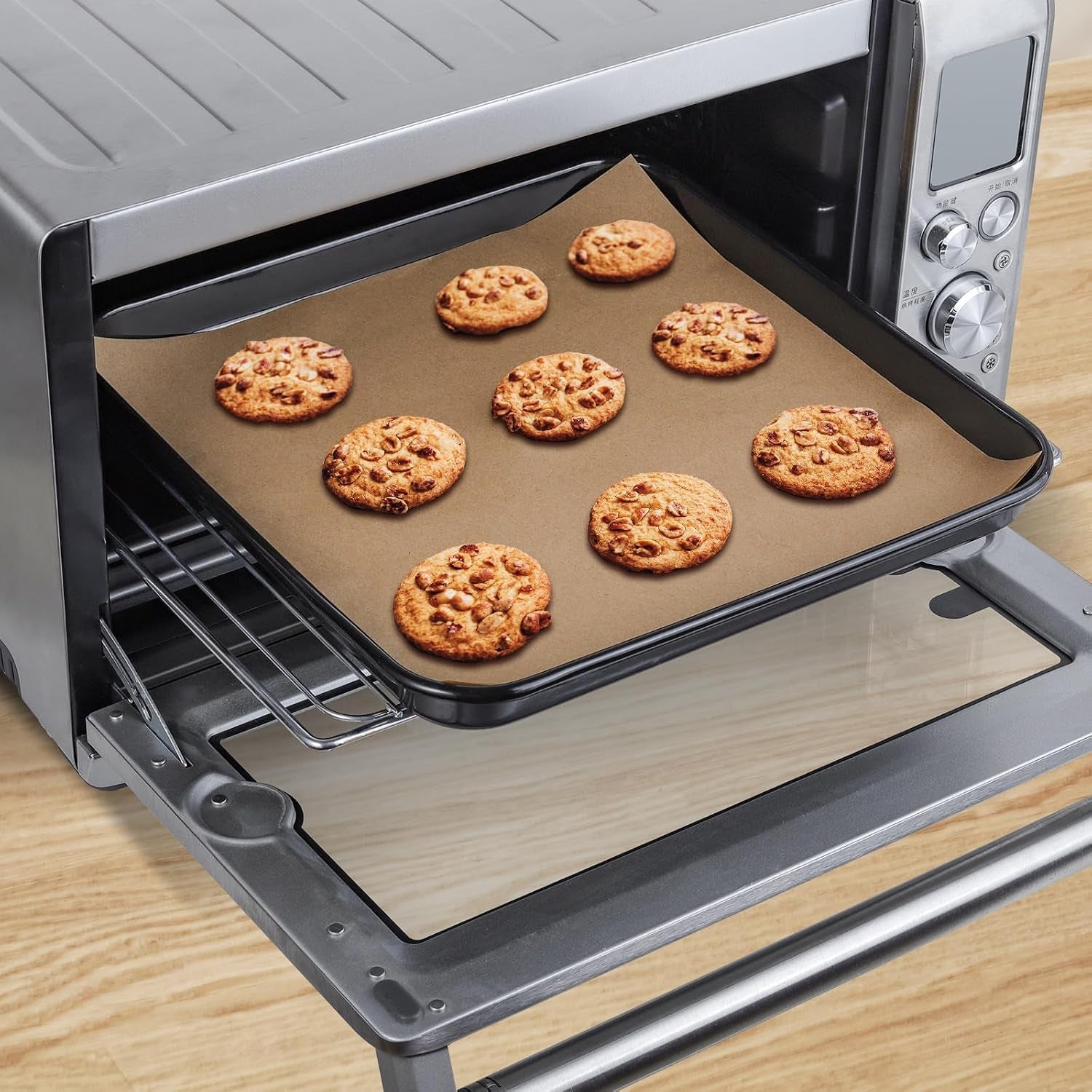 120pcs-air-fryer-liners-disposable-for-breville-smart-oven-bov900bss-non-stick-food-grade-parchment-paper-for-air-fryer-airfryer-sheets-liners-baking-sheet-for-breville-bov900bss-oven-basket