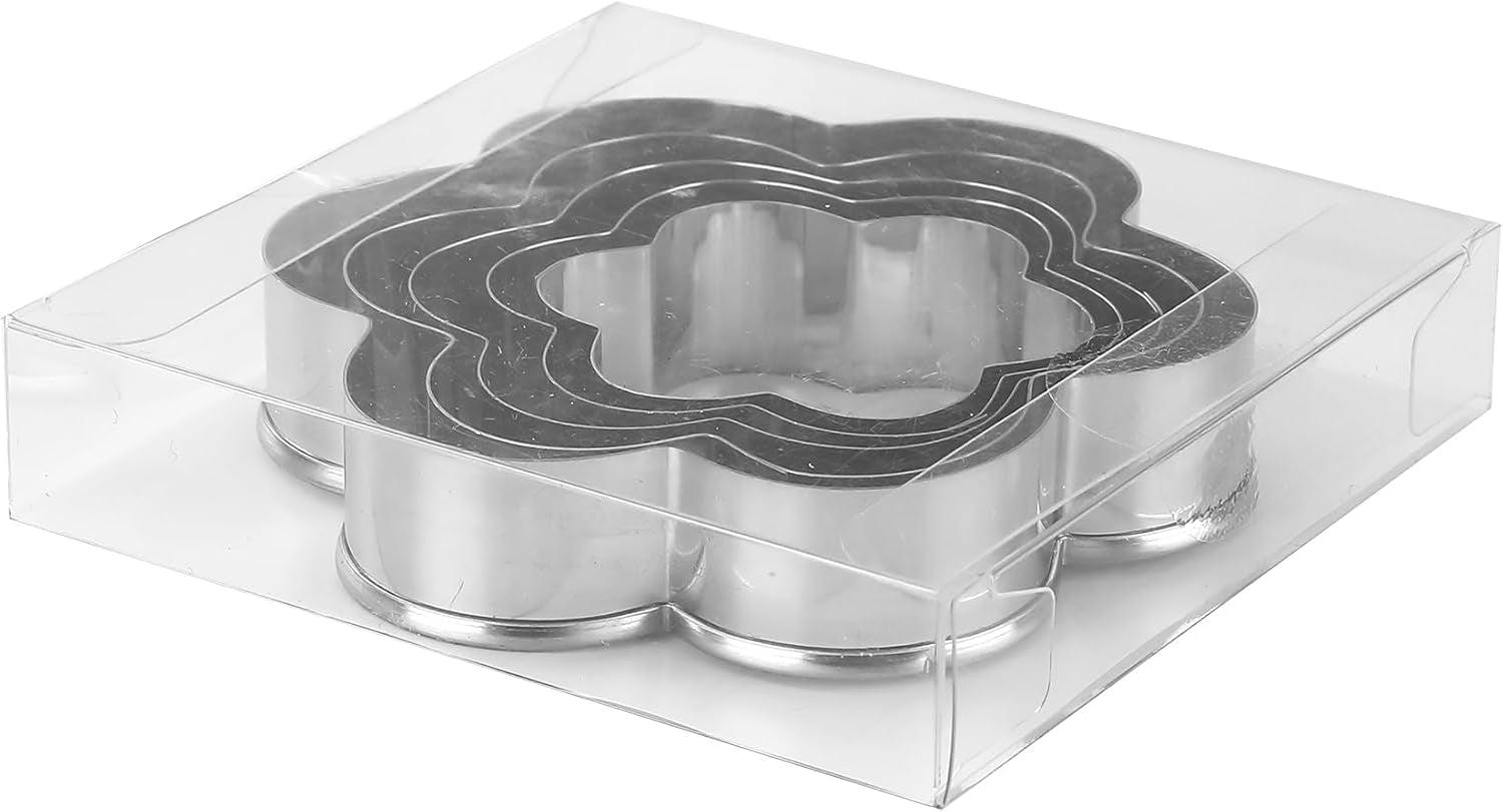 flower-cookie-cutters-stainless-steel-5-pack-2-05-3-74-sandwich-cutters-biscuit-molds-sturdy-for-cookies-sandwiches-cake-fruit-ideal-for-diy-baking-home-use-and-holiday-parties