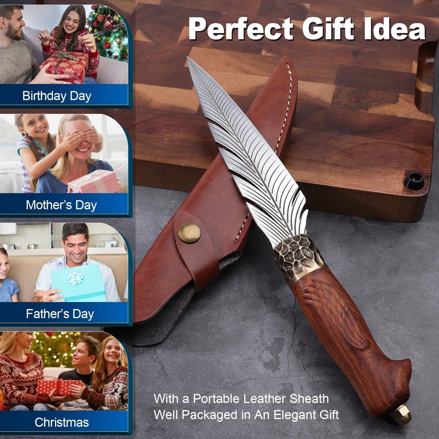 feather-viking-knife-gift-japanese-boning-knife
