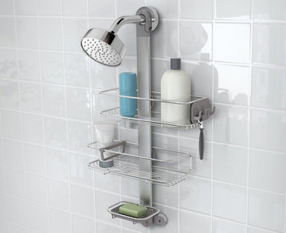 Simplehuman Adjustable Shower Caddy, Stainless Steel and Anodized Aluminum2