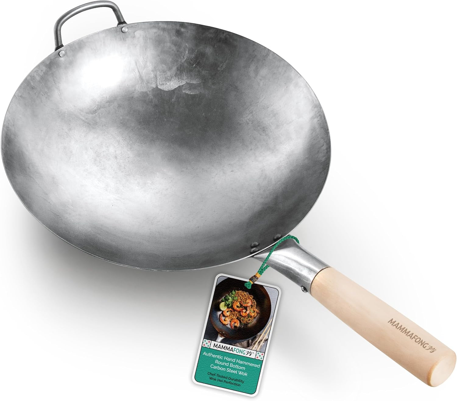 round-bottom-14-inch-traditional-carbon-steel-wok-pan-authentic-hand-hammered-woks-and-stir-fry-pans-pow-wok-with-no-chemical-coating