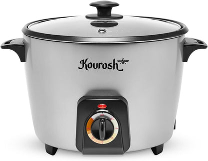 YEDI KOUROSH Persian Rice Cooker 15 Cup Tahdig Maker6