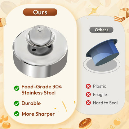 Sandwich Cutter, Sandwich Cutter and Sealer, Sandwich Maker, Peanut Butter and Jelly Sandwiches Tool/Pbj Cutter, Sandwich Maker for Kids, for Thanksgiving/Christmas Day4