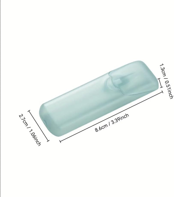 4Pcs Portable Storage Box Set, Mini Portable PP Plastic Storage Boxes,Travel Capsule Medicine Case, Toothpick and Floss Holder, Mini Organizer for Small Parts3