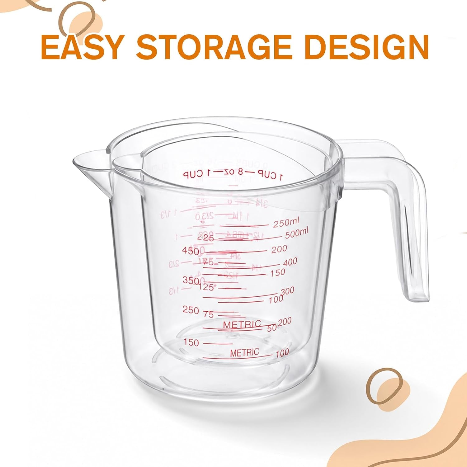 2-pack-measuring-cups-set-plastic-liquid-measuring-cups-250ml-1-cup-8-oz-500ml-2-cup-16-oz-clear-kitchen-tools-for-baking-cooking-mixing-measure